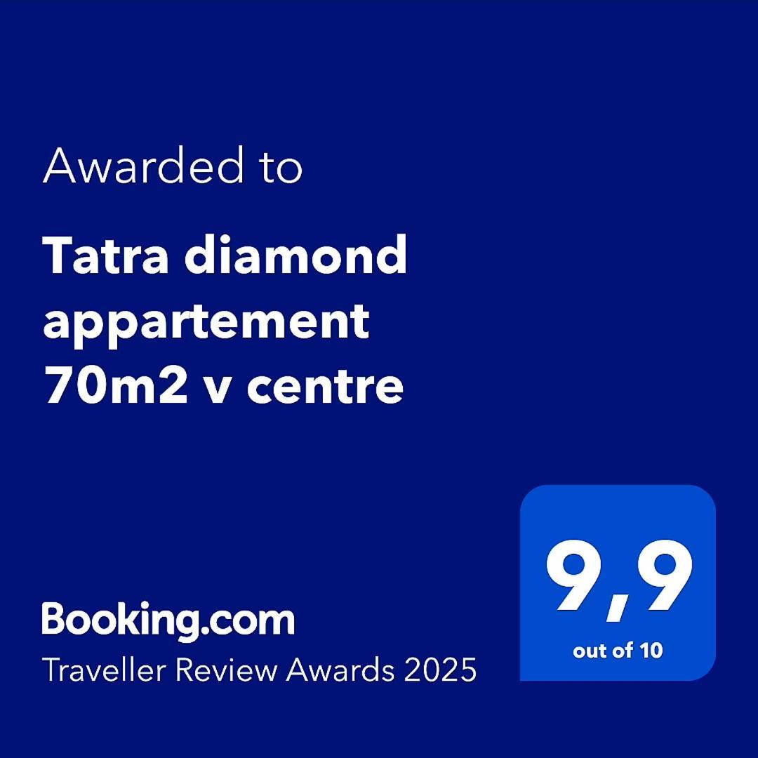 Tatra Diamond Appartement 70M2 V Centre Poprad Exterior photo